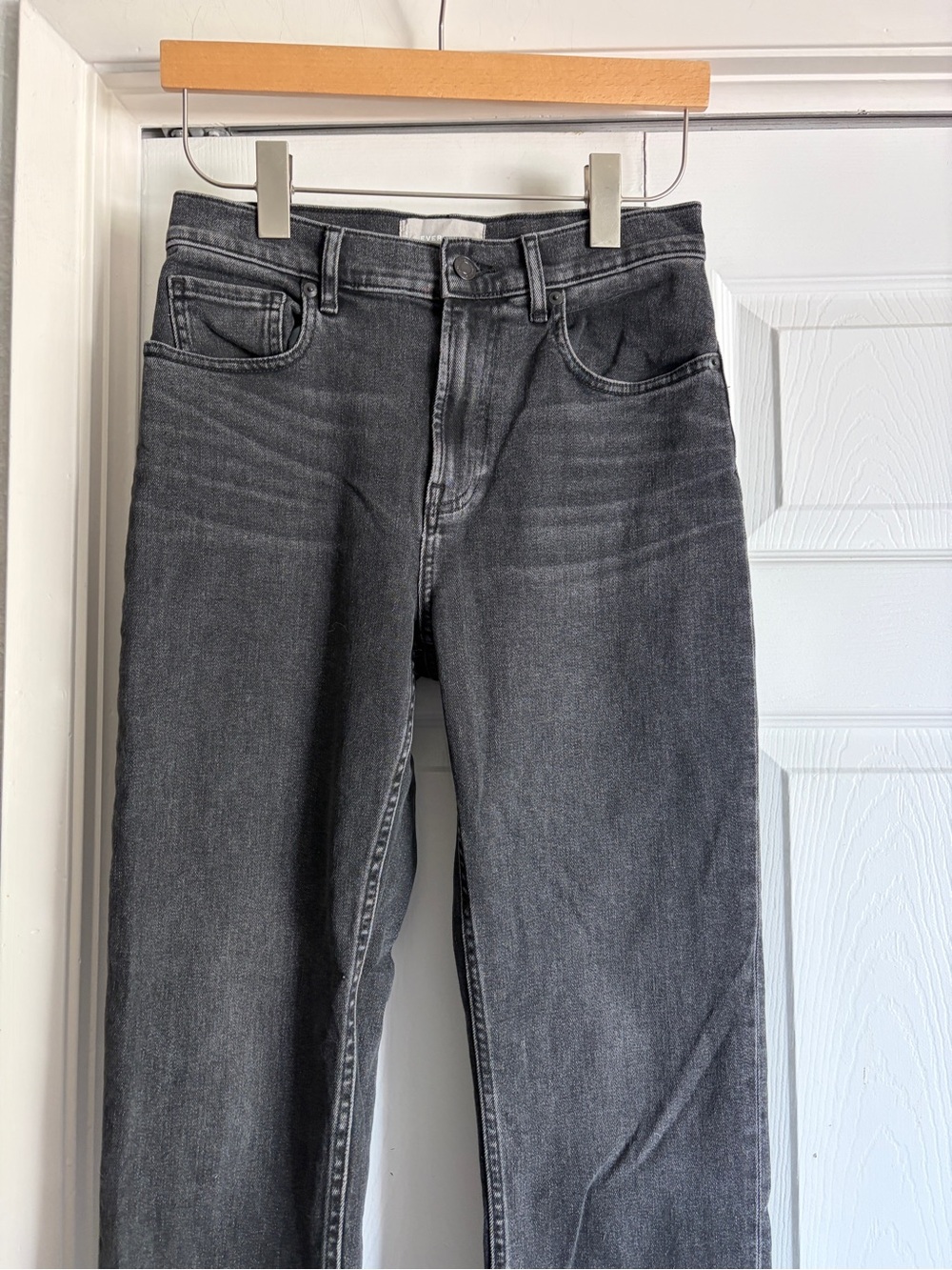 EVERLANE | The Cheeky Crop Denim Jean Raw Hem 27 Crop - Picture 2 of 7